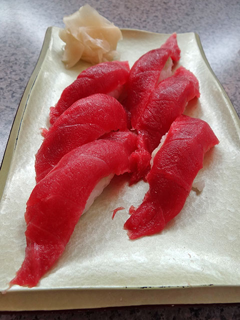Tuna Nigiri Sushi