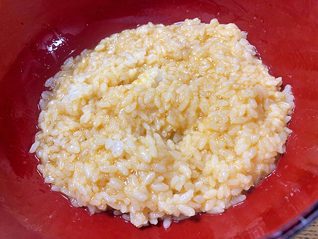 Raw Egg on Rice