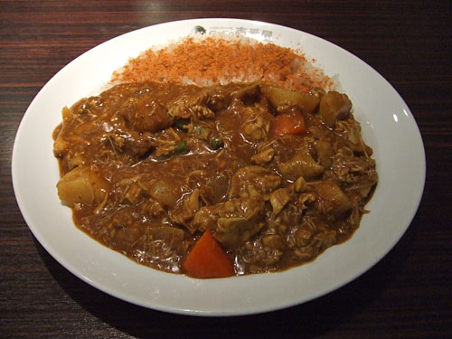 Beef Curry with Double Stewed Chicken and Vegetables