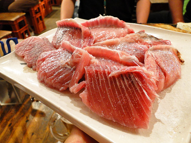 Fin Area of Tuna