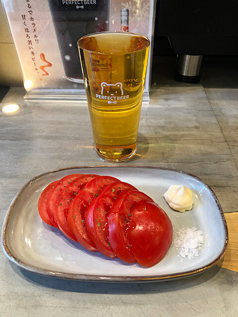 NO FOAM BEER and Chilled Tomato