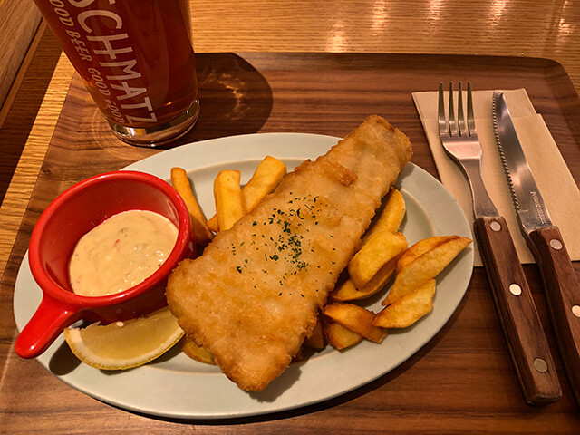 IPA with Fish & Chips