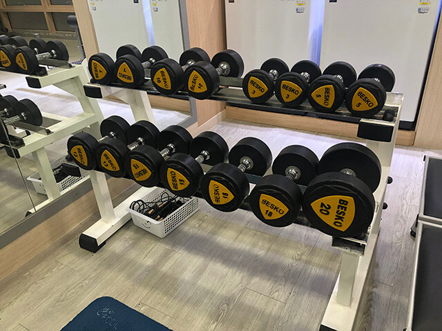 Gym at the Hotel in Seoul