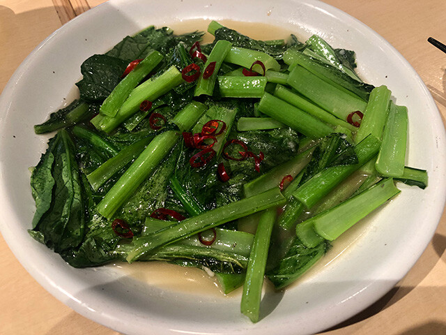 Stir-Fried Green Vegetables
