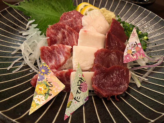 Horsemeat Sashimi