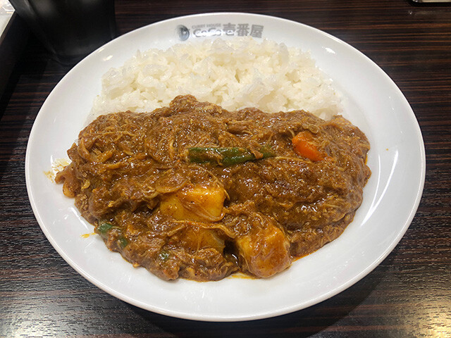 Beef Curry with Stewed Chicken and Vegetables