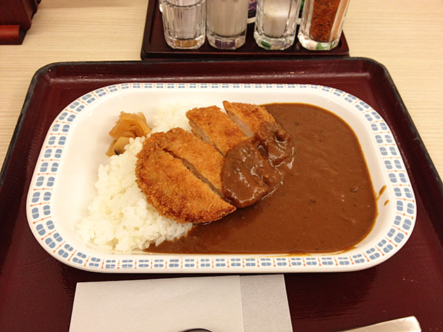 Pork Cutlet Curry and Rice