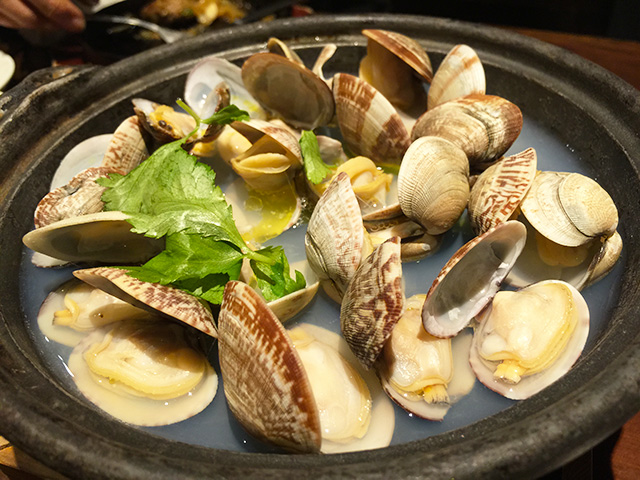 Asari Clams with Butter