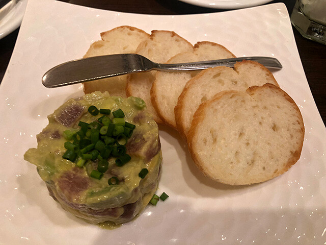 Japanese Style Tartar with Tuna and Avocado