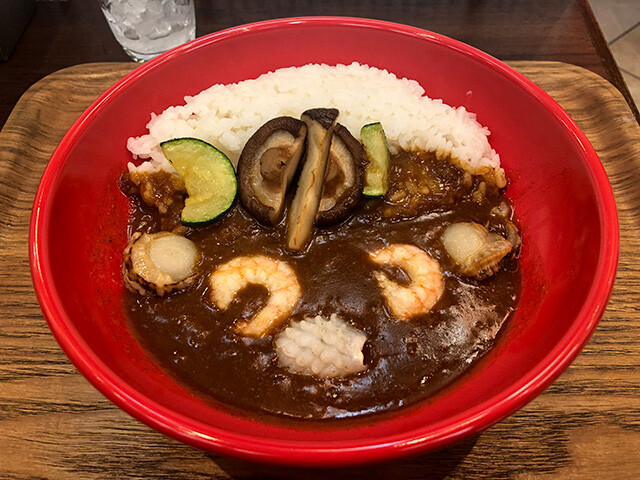 Seafood and Mushroom Curry