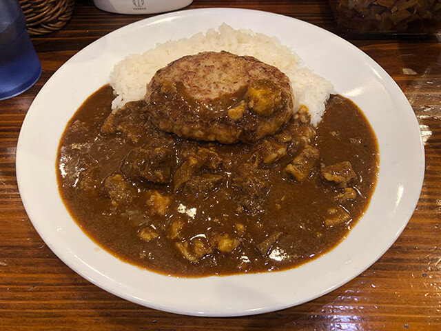 Beef Curry with Hamburger