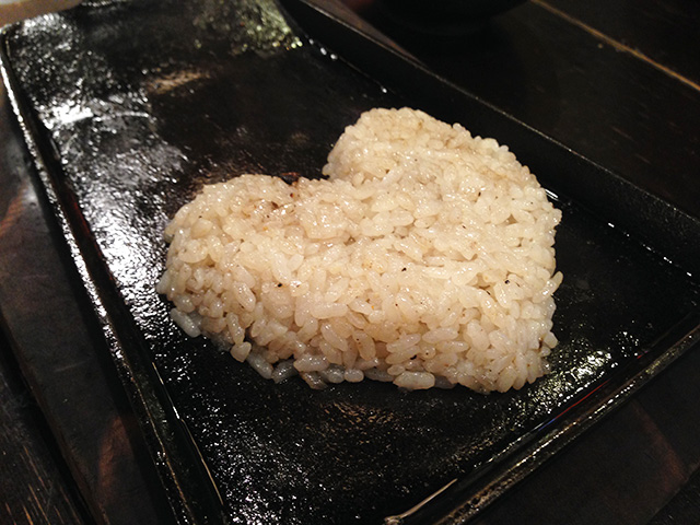 Heart-Shaped Fried Rice