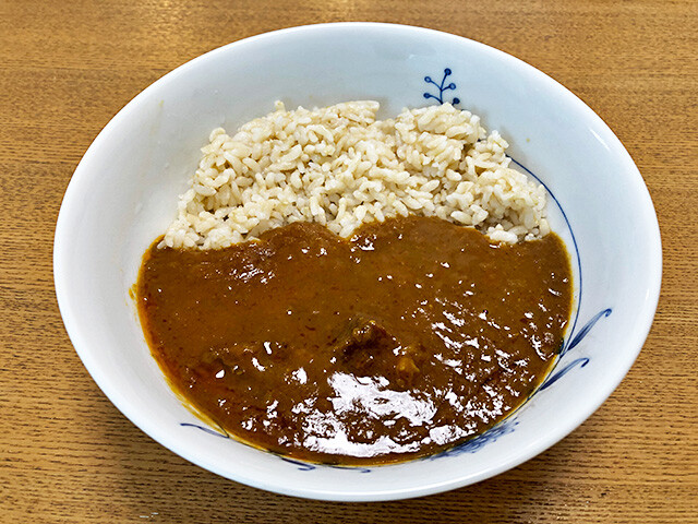 Beef Curry with Sprouted Brown Rice