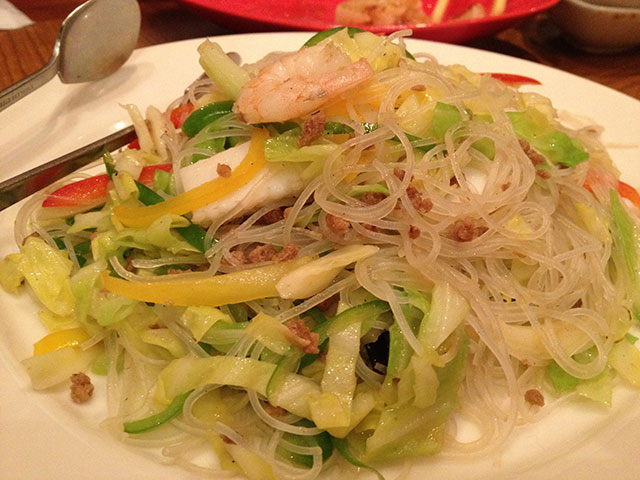 Stir-Fried Seafood Rice Noodles