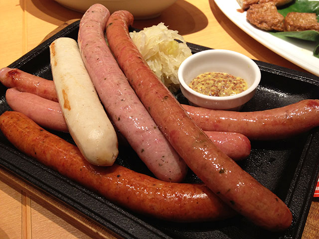 Assorted Sausages