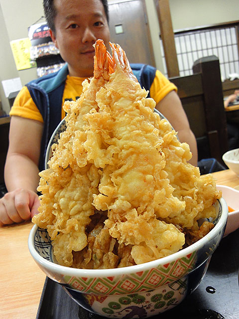 Tower Tempura Rice Bowl