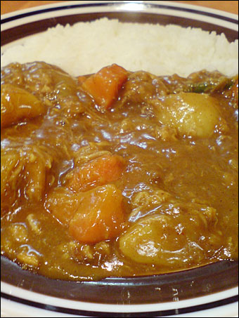 Stewed Chicken Curry with Vegetables