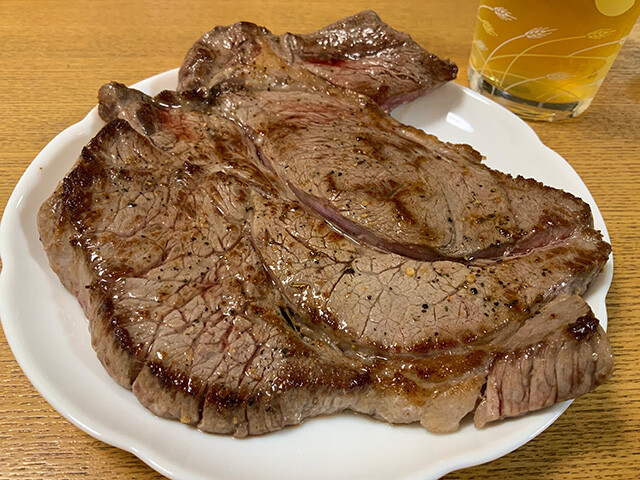 Chuck Eye Roll Steak with Boku Beer Kimi Beer