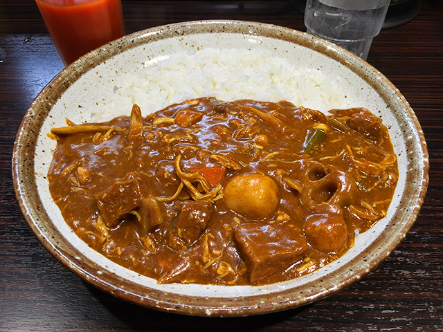 Steamed Chicken and Root Vegetable Curry in Japanese Style
