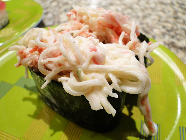 Imitation Crab Salad Sushi