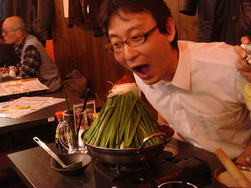 Yuki-don with Mt. Fuji Nabe