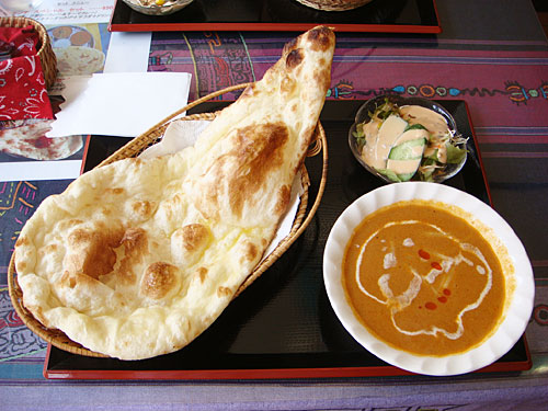 Chicken Curry with Naan