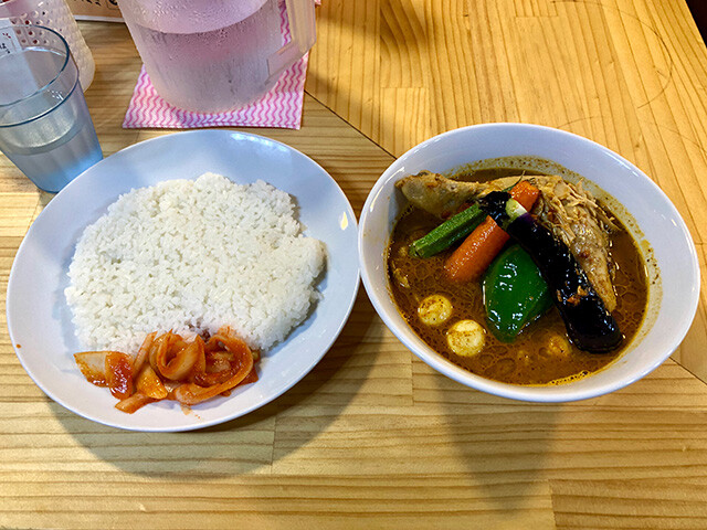 Chicken Curry with Quail Eggs