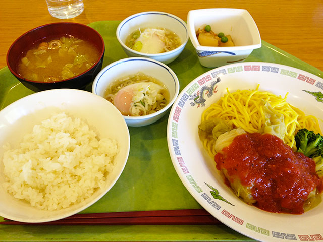 Healthy Set Meal with Soft-Boiled Eggs