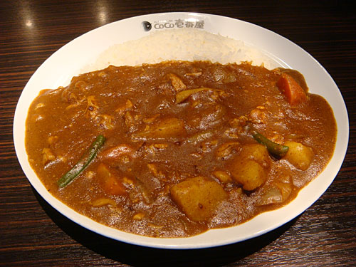 Stewed Chicken Curry with Vegetables