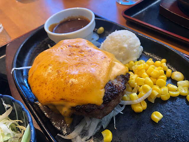 Hamburger Steak with Cheese