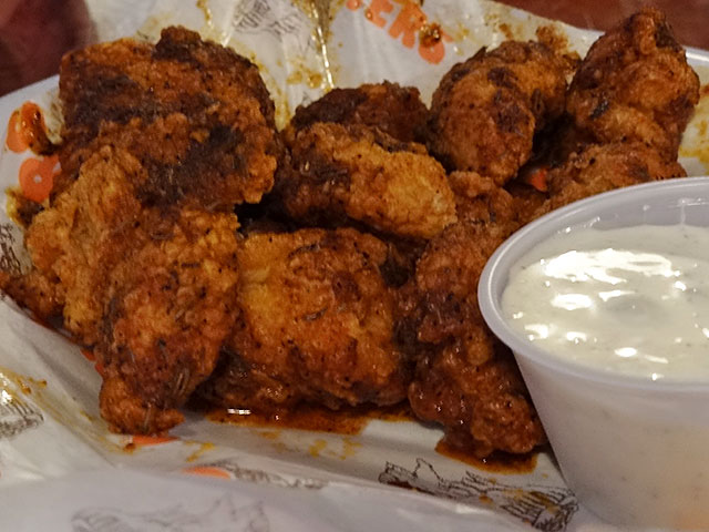 Boneless Wings with Cajun Sauce