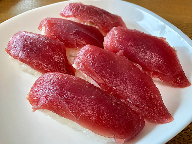 Red Tuna Nigiri Sushi