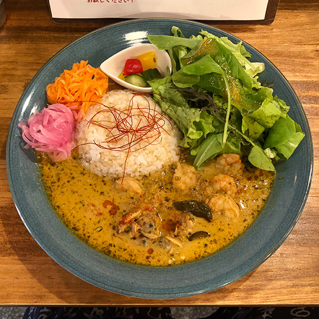 Red Seafood Curry