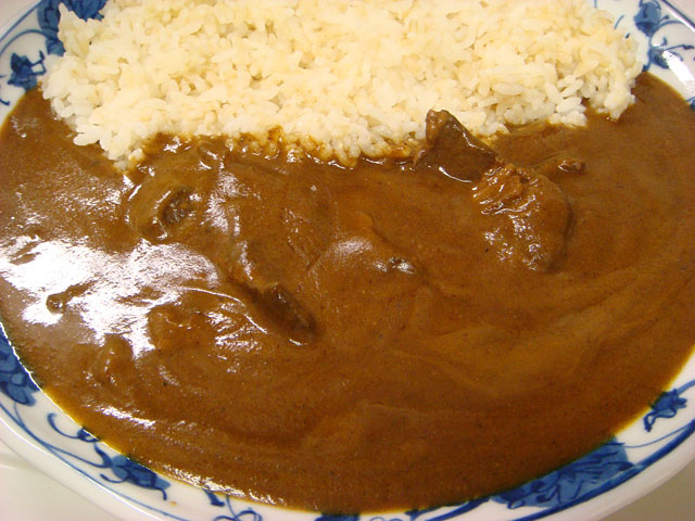 Beef Curry with Sprouted Brown Rice