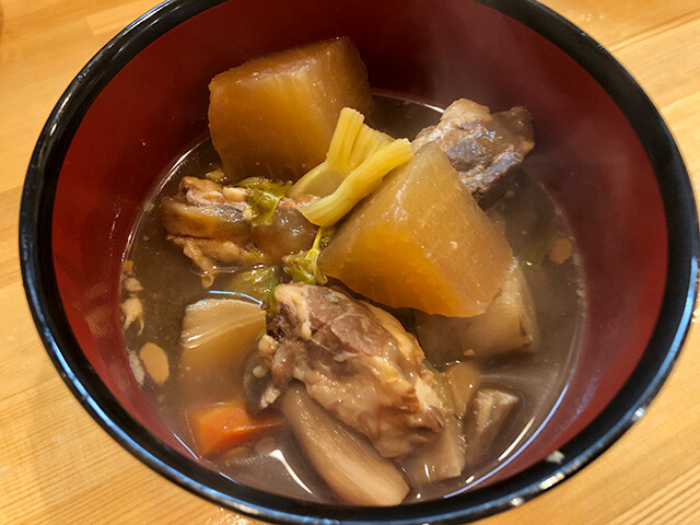 Simmered Cartilage and Vegetables