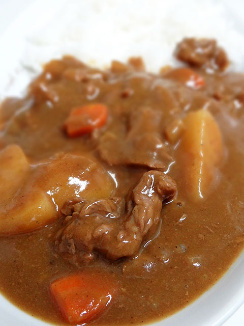 Homemade Low Fat Beef Curry with Rice