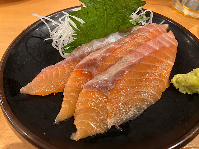 Aurora Salmon Sashimi