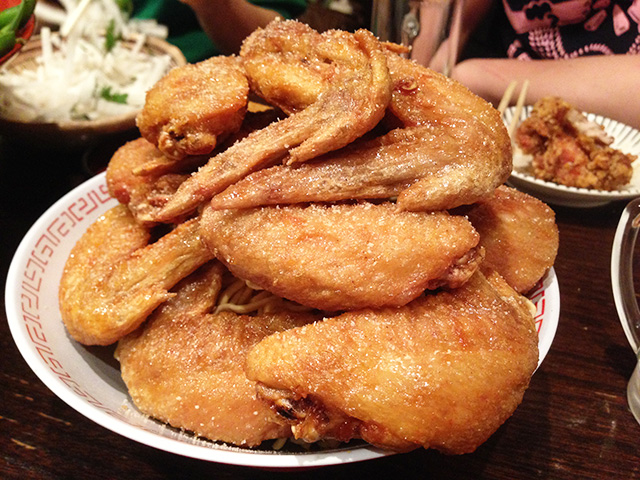 Deep-Fried Chicken Wings