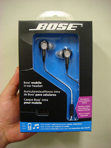 Bose mobile in-ear headset