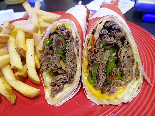 PHILLY CHEESE STEAK WRAPPER