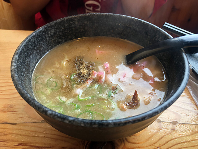 Seafood and Pork Bone Soup Ramen