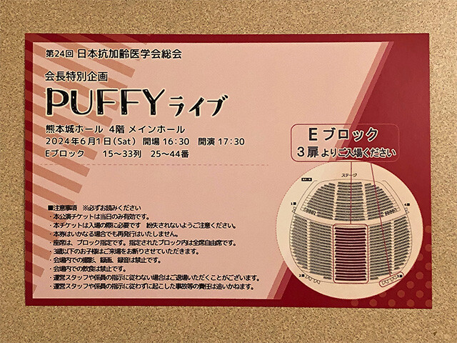 PUFFY LIVE