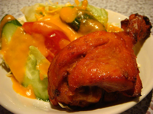 Tandoori Chicken and Salad