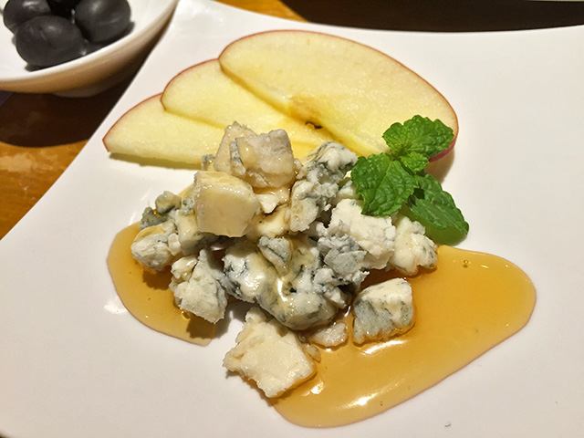 Blue Cheese with Honey