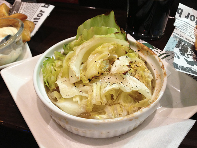 Grilled Cabbage