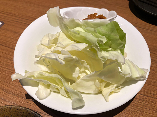 Cabbage as Appetizer