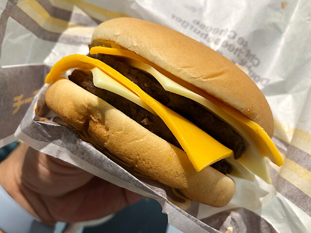 Cheese Cheese Double Cheeseburger