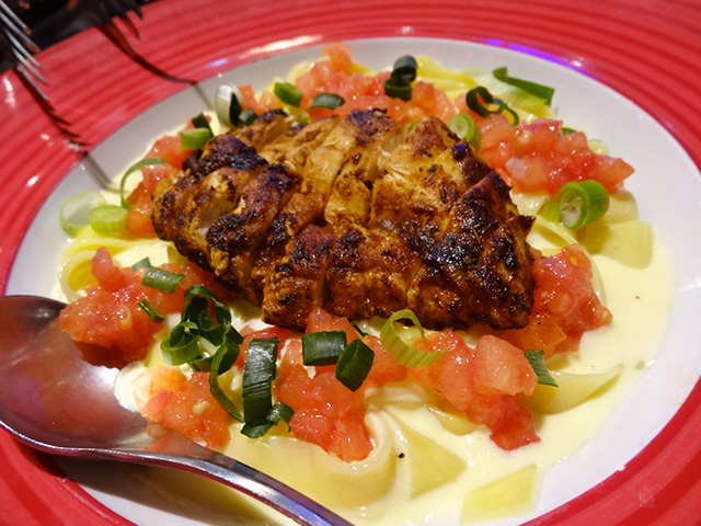 BLACKEND CHICKEN ALFREDO