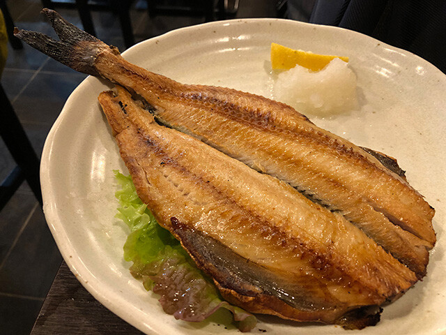 Grilled Okhotsk Atka Mackerel