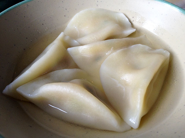 Boiled Pork Dumplings